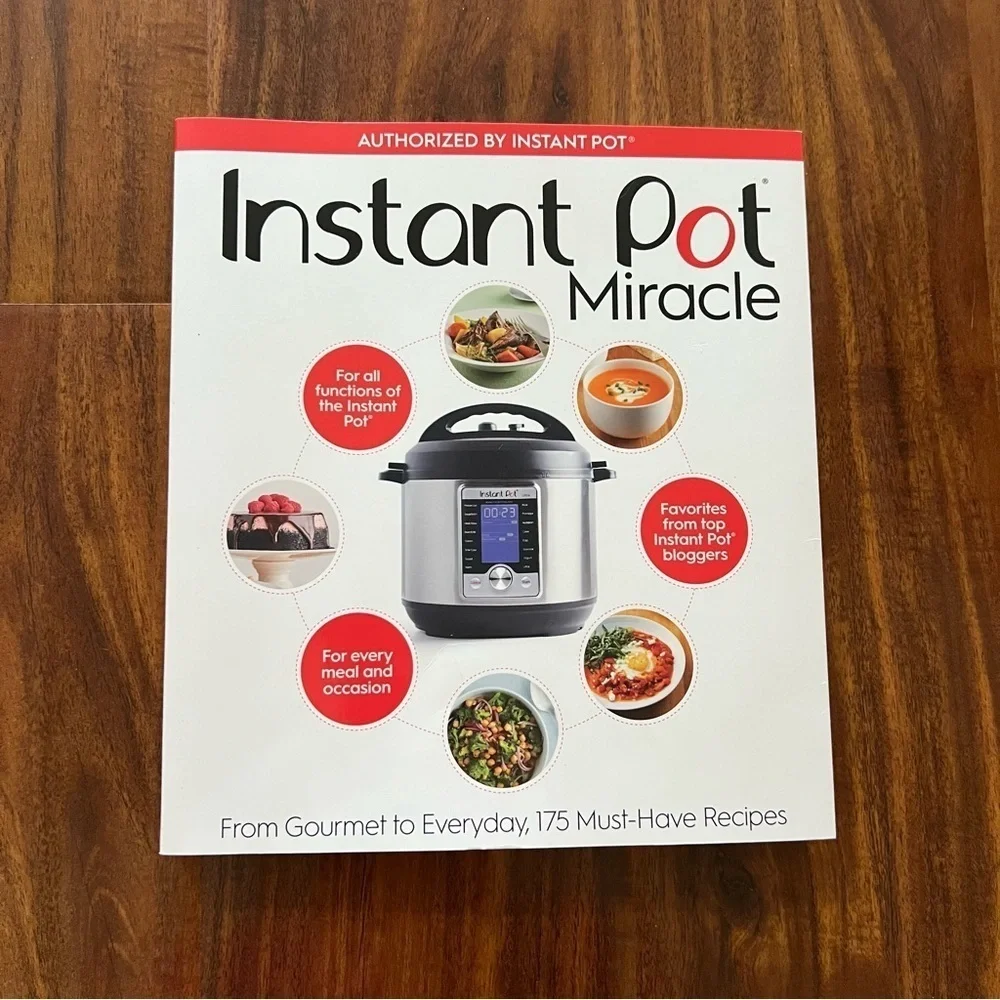 NEW Instant Pot Miracle Cookbook Soft Cover